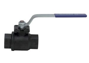 Bonomi 700056 Series - Ball Valve, 2-Piece, Carbon Steel, Full Port, FNPT Threaded, Manually Operated