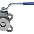 Bonomi 725002 Ball Valve for Steam, Wafer Style, Full Port, Stainless Steel, ANSI Class 150 Flange