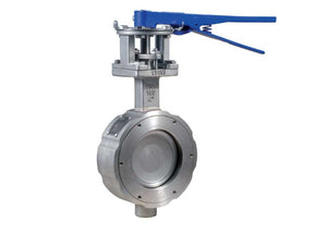 Bonomi 9300 Series - Butterfly Valve, High Performance, Wafer Style, Stainless Steel, Manually Operated