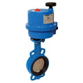 Bonomi EN500S-00 Series - Cast Iron, Wafer Style, Butterfly Valve with Valbia Electric Actuator
