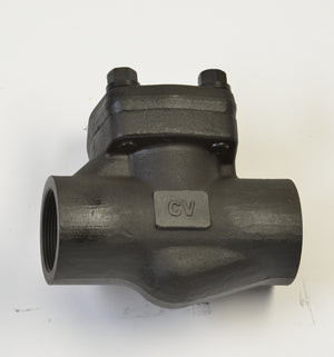 Chicago Valve Series P484 - Class 800, 3/4" Forged Steel Piston Check Valve, Threaded Ends