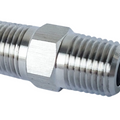 Comfit Hex Nipple, MNPT, 316 Stainless Steel