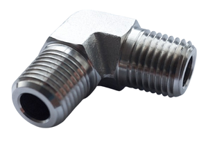 1/4" Comfit Male Elbow, MNPT, 316 Stainless Steel