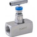 Comfit Screwed Bonnet Needle Valve, FNPT, 316 Stainless Steel, 6000 psi