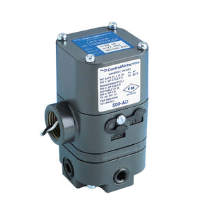 ControlAir Type 500X Series General Purpose Electro-Pneumatic Transducer (I/P, E/P), 429-850-004, 500-AA, 4 - 20 mA, 3 - 9 Psi (0.2 - 0.6 Bar),  1/2" NPT Conduit (Standard)