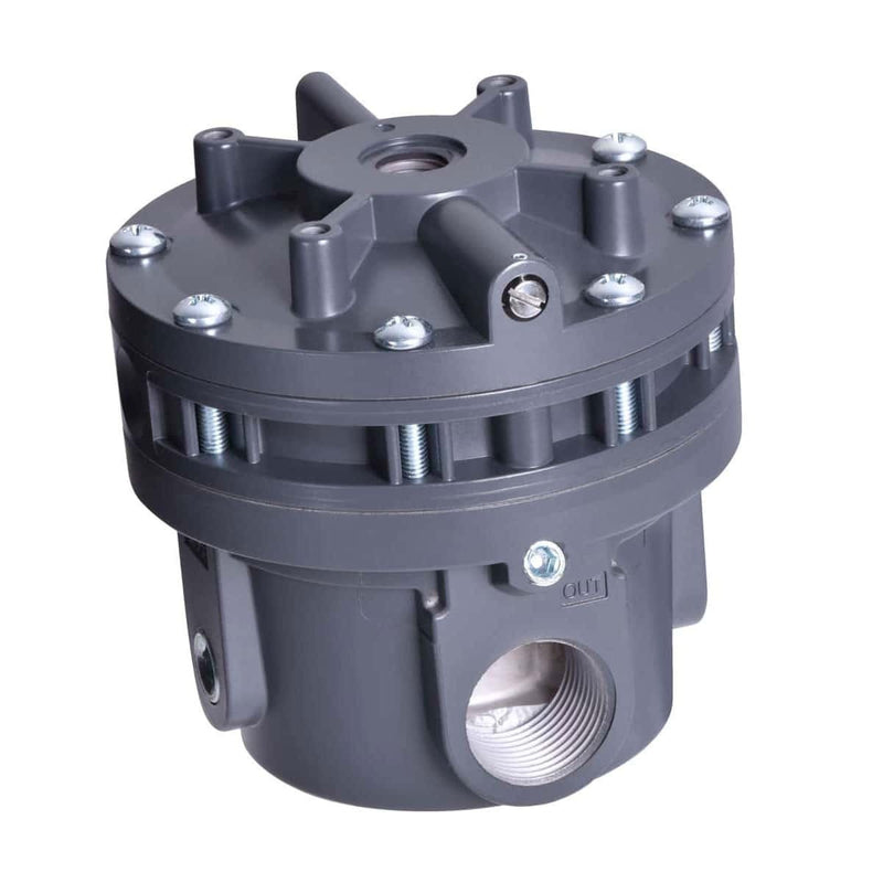 ControlAir Type 6100 Series High Flow Capacity Volume Booster, 429-841-396, 6100-DALR, Aluminum, 1/2