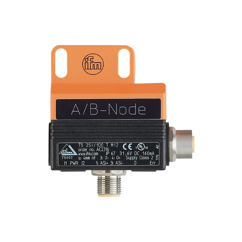 IFM AC2316 AS-Interface dual sensor for actuator feedback – AS-i, M12, IP67,