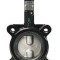 Jomar Valve BFV-Lug Viton Series, Lug Style, Epoxy-Coated Ductile Iron Body, Stainless Steel Disc, Viton Seat, Lever Handle/Gear Operator Butterfly Valve