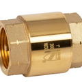 Jomar Valve T-521G Series, Inline Check Valve, Dezincification Resistant Lead-Free Brass, NPT Threaded, Class 150, 300 WOG