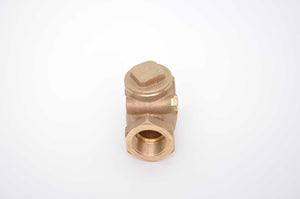 Milwaukee Valve 509 - Bronze, Horizontal Swing Check Valve