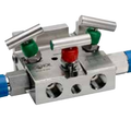 NOSHOK 5130-MMS-FP - Soft Seat, Flange x Flange, Flare Pattern, 5 Manifold Valve