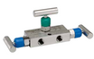 NOSHOK Differential Pressure Mini 3 Manifold Valves with Hard Seat and Soft Tip