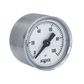 NOSHOK 100 Series Acrylonitrile Butadiene Styrene (ABS) & Steel Case Dry Pressure Gauges, 15-110-100-psi-SSC, 1-1/2