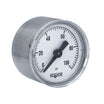 NOSHOK 100 Series Acrylonitrile Butadiene Styrene (ABS) & Steel Case Dry Pressure Gauges, 15-110-100-psi-SSC, 1-1/2