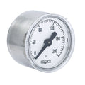 NOSHOK 100 Series Acrylonitrile Butadiene Styrene (ABS) & Steel Case Dry Pressure Gauges, 15-110-200-psi-SSC, 1-1/2