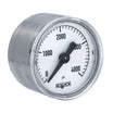 NOSHOK 100 Series Acrylonitrile Butadiene Styrene (ABS) & Steel Case Dry Pressure Gauges, 15-110-3000-psi-SSC, 1-1/2