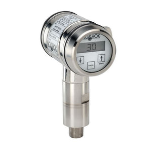 NOSHOK PTI30 Series High Accuracy Intelligent Industrial Pressure Transmitter PTI30-5PSIG-1-1-8-28-TC, Min. span 1.45 psi, max. span 5.8 psi, 1/2 MNPT,  1/2 FNPT, Transparent Cover