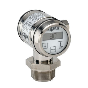 NOSHOK PTI30 Series High Accuracy Intelligent Industrial Pressure Transmitter, Min. span 1.45 psi, max. span 5.8 psi, 1-1/2 MNPT Flush