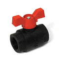 Red White Valve 5071PP - Polypropylene, Full-Port, Ball Valve