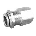 STC BCS 10mm R3/8 W Bulk Head Connector- Stainless Steel (Gripper Style) Fittings R3/8