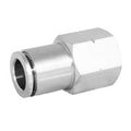 STC FCS 10mm R1/4 W Female Connector- Stainless Steel (Gripper Style) Fittings, R1/4