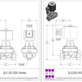 STC 2LS150-500- NPT, Steam Solenoid Valve, 2-Way, Normally Closed, Piston Action