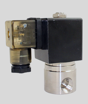 STC 2S025- 1/4" NPT Solenoid Valve, Stainless Steel Body, 2-Way, Normally Closed