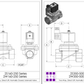 STC 2W160-500 NPT Solenoid Valve, Brass Body, 2-Way, Normally Closed, Direct Lift Diaphragm