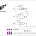 STC 3R210-1/4S Manual Air Valve- 1/4