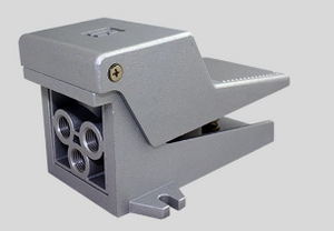 STC 4F210L-1/4 Foot Operated Air Valve- 1/4" NPT, 4 Way 5 Port, 2 Position - Foot Valve Detented