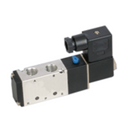 STC 4V110-1/8 Solenoid Valve- Spring Return (single solenoid), 4-Way, 5-Port, 2-Position