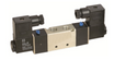 STC 4V130P-1/8 Solenoid Valve- Air Return (double solenoid), Pressure Center, 4-Way, 5-Port, 3-Position
