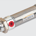STC MSA 12 x 125- Single Acting Stainless Steel Round Cylinder- 12mm Bore x 125mm Stroke