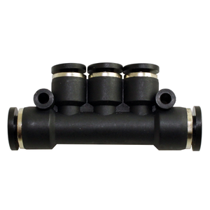 STC MU 1/4X1/8" K Manifold Union- Push-In Air Fitting, 0-180 psi
