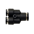 STC RB 6-4mm K Reduced Branch- Push-In Air Fitting, 0-180 psi