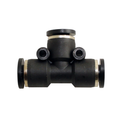 STC TU 8-6mm K Tee Union Reducer, Push-In Air Fitting, 0-180 psi