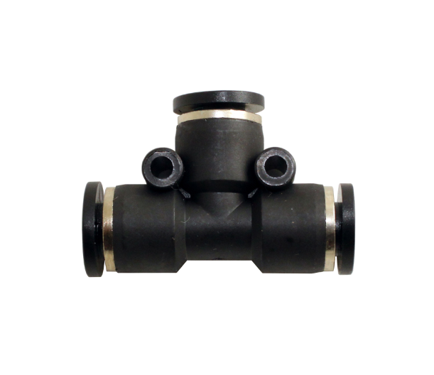 STC TU 8-6mm K Tee Union Reducer, Push-In Air Fitting, 0-180 psi