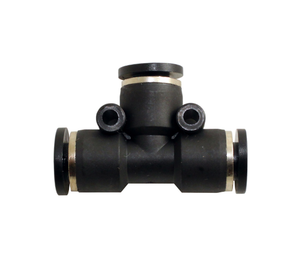 STC TU 5/16" K Tee Union- Push-In Air Fitting, 0-180 psi