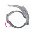 Sanitary Solutions SS13MHLA, Adjustable Light Duty Toggle Clamp, 304 Stainless Steel
