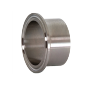2" Sanitary Solutions SS14WMX-2-316L, Schedule 10 Pipe Short Weld Ferrule, 316L Stainless Steel
