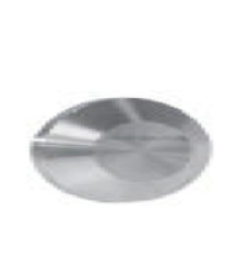 6" Sanitary Solutions SS16AMV-6-316L, Schedule 5 Pipe End Cap, 316L Stainless Steel