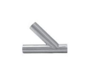 3" Sanitary Solutions SS28L7-3-316L, Buttweld Lateral " Y", Polish ID/OD, 316L Stainless Steel