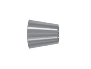 6" x 2.5" Sanitary Solutions SS31W7- 6 x 2.5-316L, Buttweld Concentric Reducer, Polish ID/OD, 316L Stainless Steel