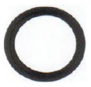 4" Sanitary Solutions SS40MP-SFY-4, Black Viton Clamp Gasket - Type 1