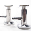 Sanitary Solutions SSSV-1.5 x 0.50-304, Sanitary Clamp Sample Valve for Beverage Industry