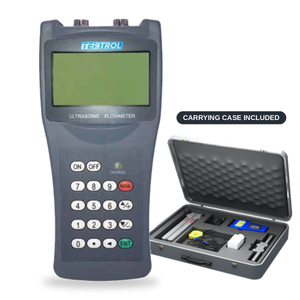 Tek-Trol Tek-Clamp 1200A-100H Ultrasonic Flow Meter -Hand Held (With Carrying Case)