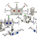 Tek-Trol Tek-Sub 7500A-2BB-RF150-8NF-SS, 2-Way Block and Bleed Manifold Valve, 150# Flange x 1/2