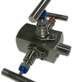 Tek-Trol Tek-Sub 7500A-2BB-RM-8N-SS, 2-Way Block and Bleed Manifold Valve, 1/2