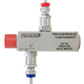 Tek-Trol Tek-Sub 7500A-2VM-RM-8N-SS, 2-Way Block and Bleed Manifold Valve, MNPT x 1/2