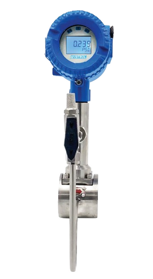 Tek-Trol Tek-Vor 1300C Series, Wafer Style, Direct Mount, Bluetooth Diagnostics, Standard Vortex Flow Meter